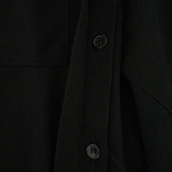 Shorty Sleeved Button Down Blouse - Size S - Picture 5 of 5